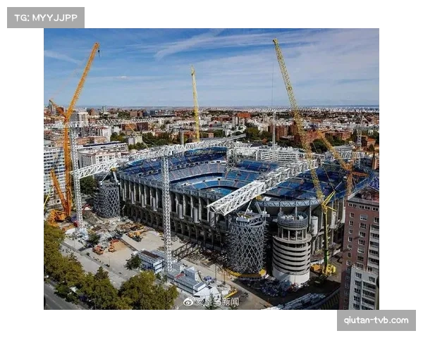 伯纳乌球场完成最新一轮改造，新增位于角旗区上方的特制媒体拍摄位